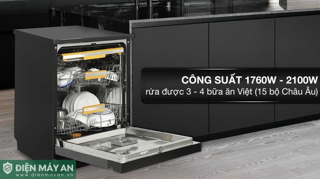 Máy rửa chén bát độc lập Comfee CDWEF1533GB-WU-VN